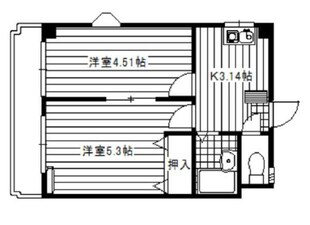 エンジェリ津之江の物件間取画像